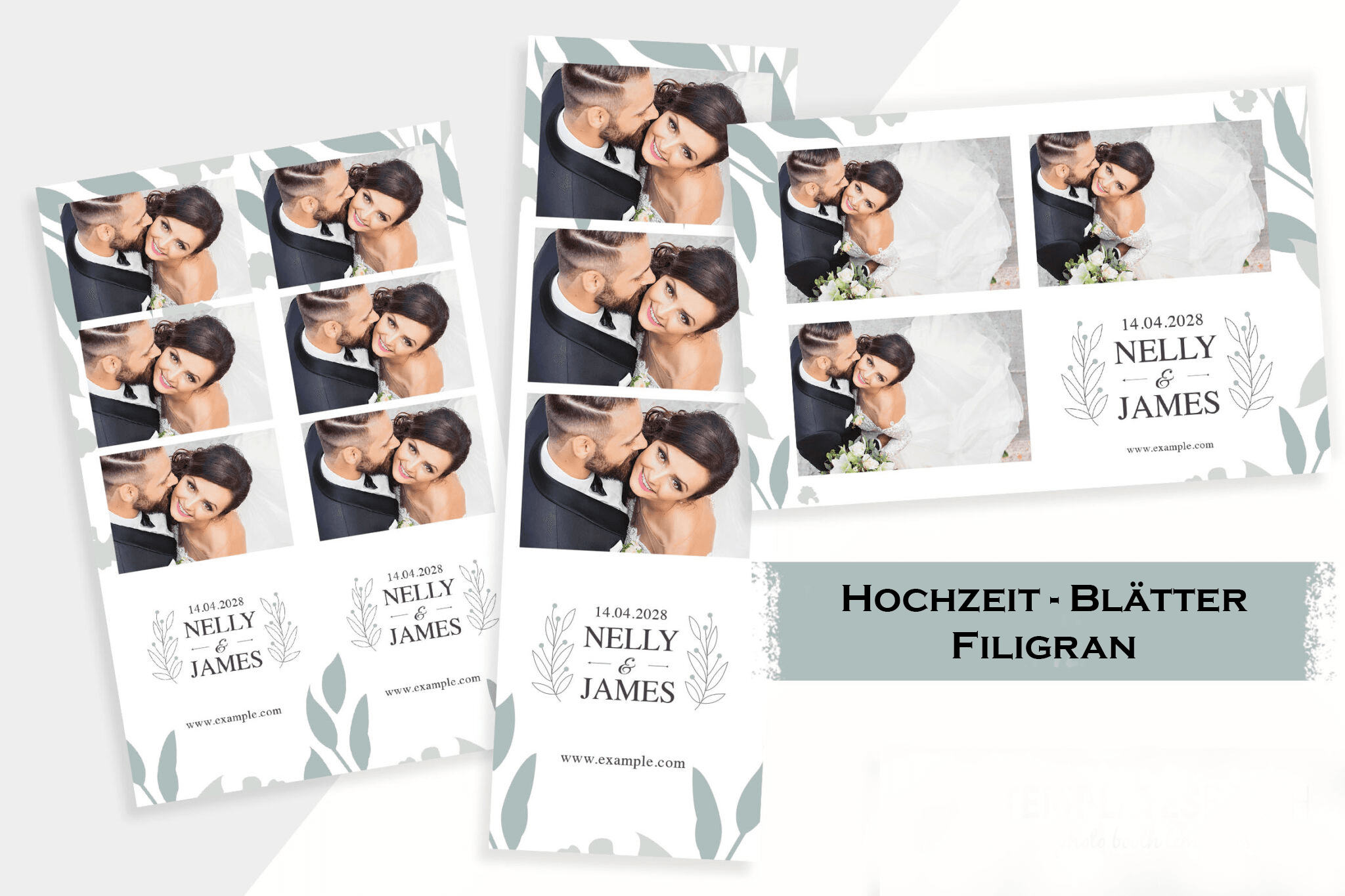 Hochzeits-Layouts Beispiel 1