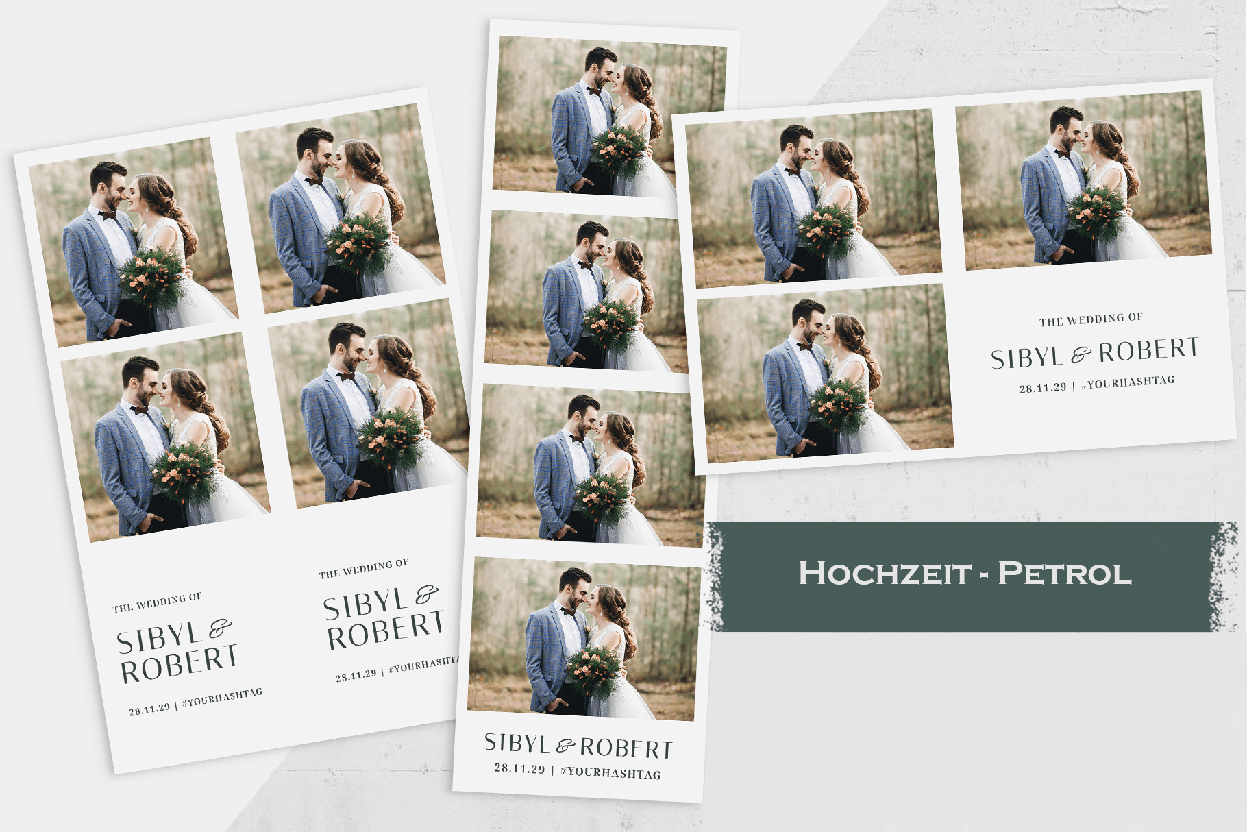 Hochzeits-Layouts Beispiel 14