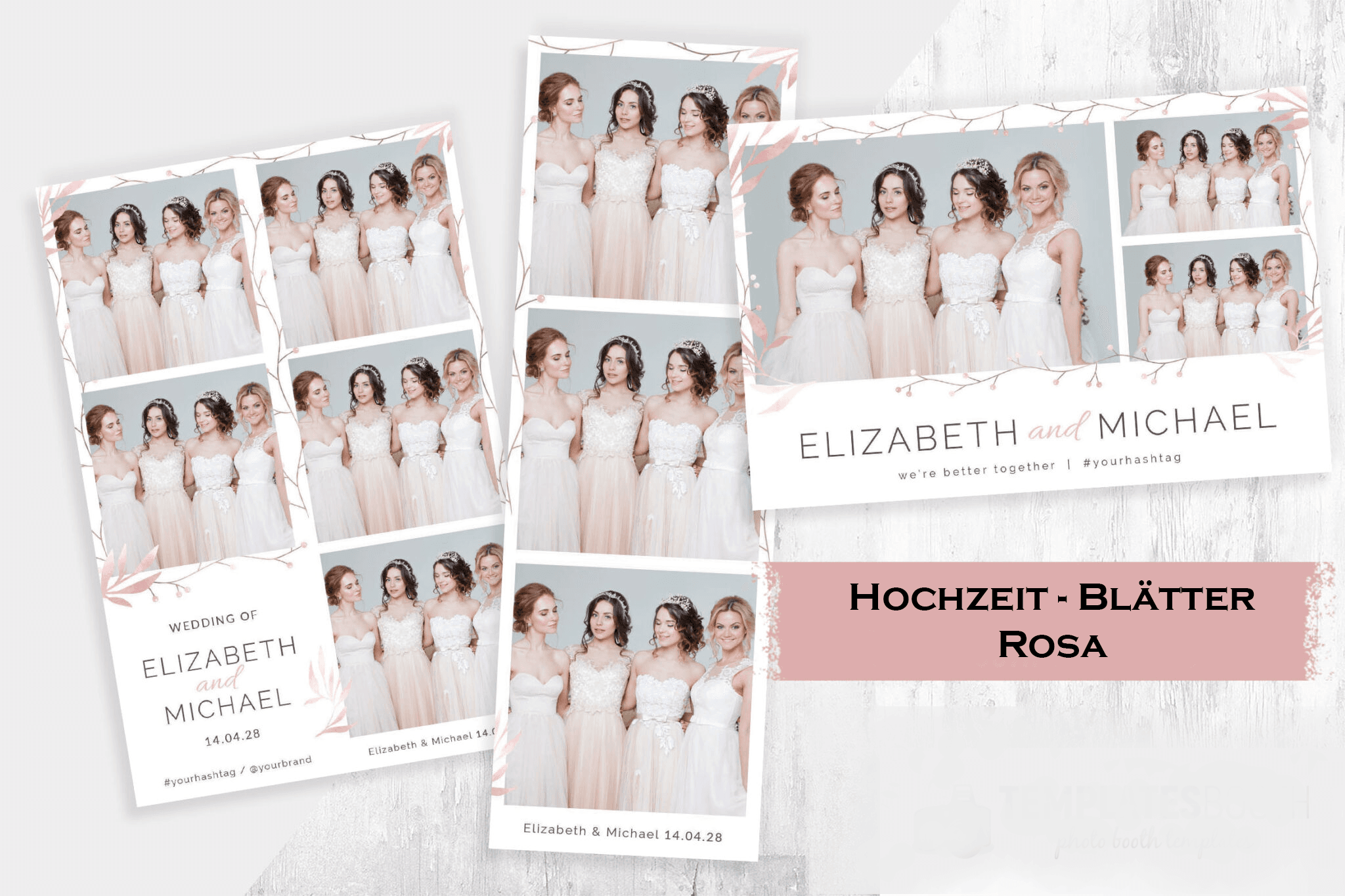 Hochzeits-Layouts Beispiel 2