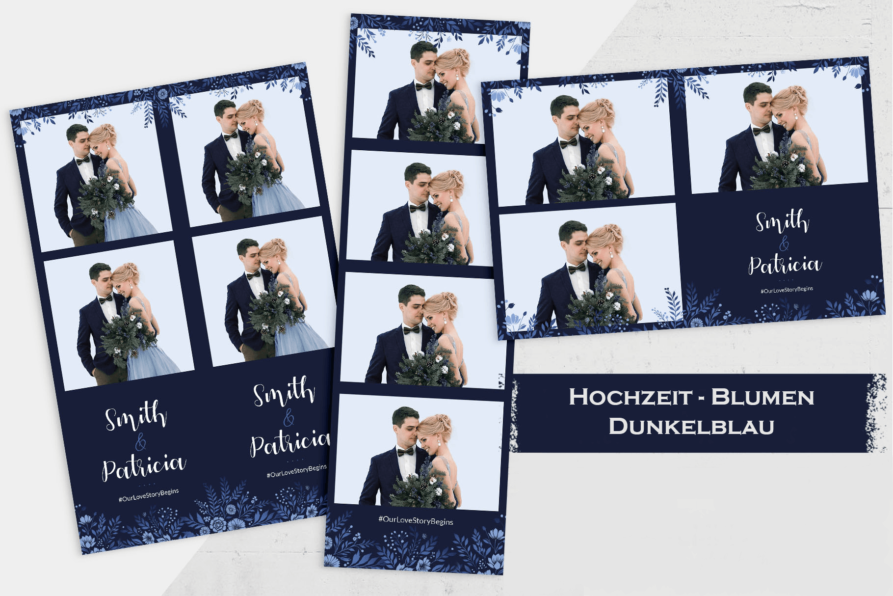 Hochzeits-Layouts Beispiel 4