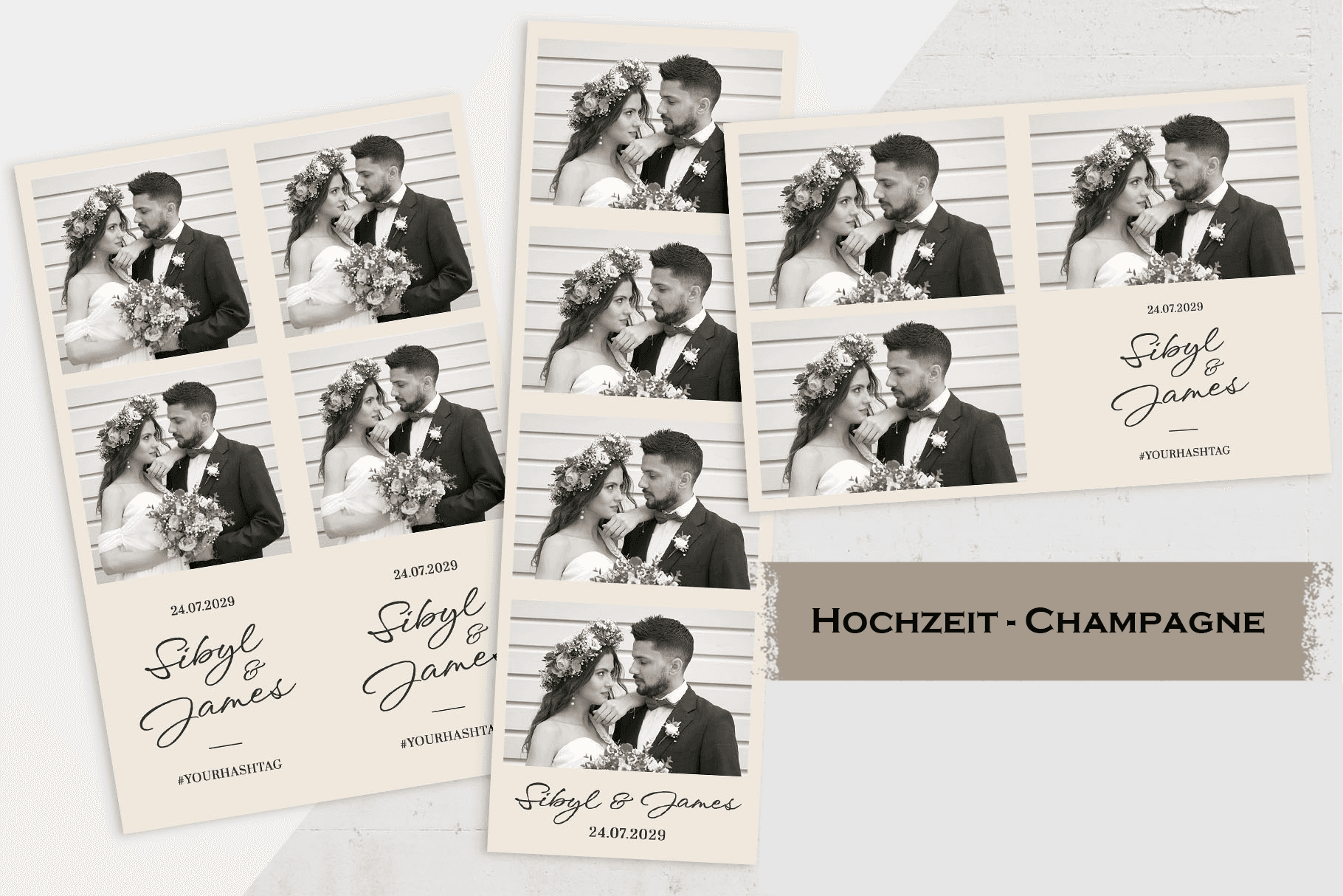 Hochzeits-Layouts Beispiel 5