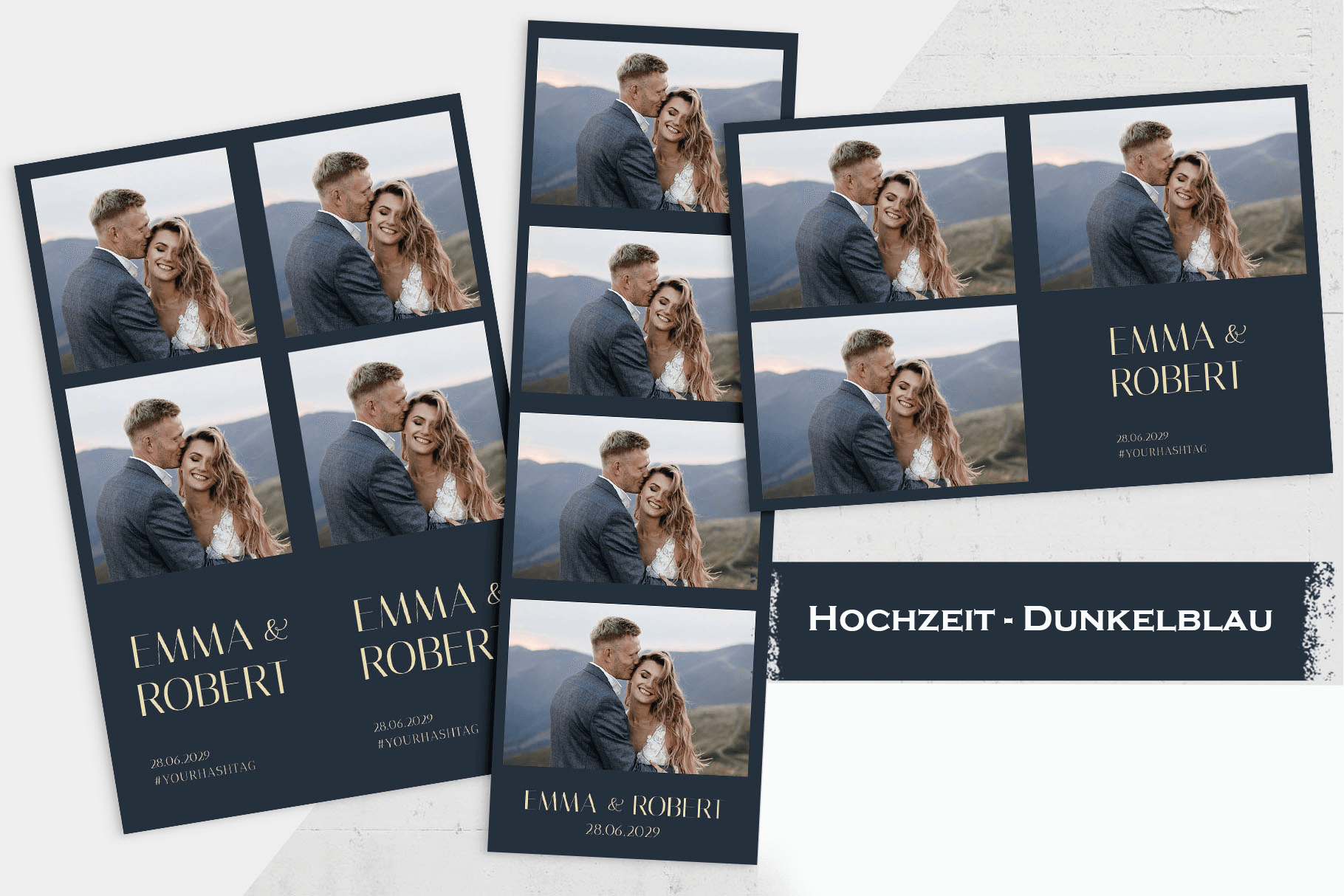 Hochzeits-Layouts Beispiel 6