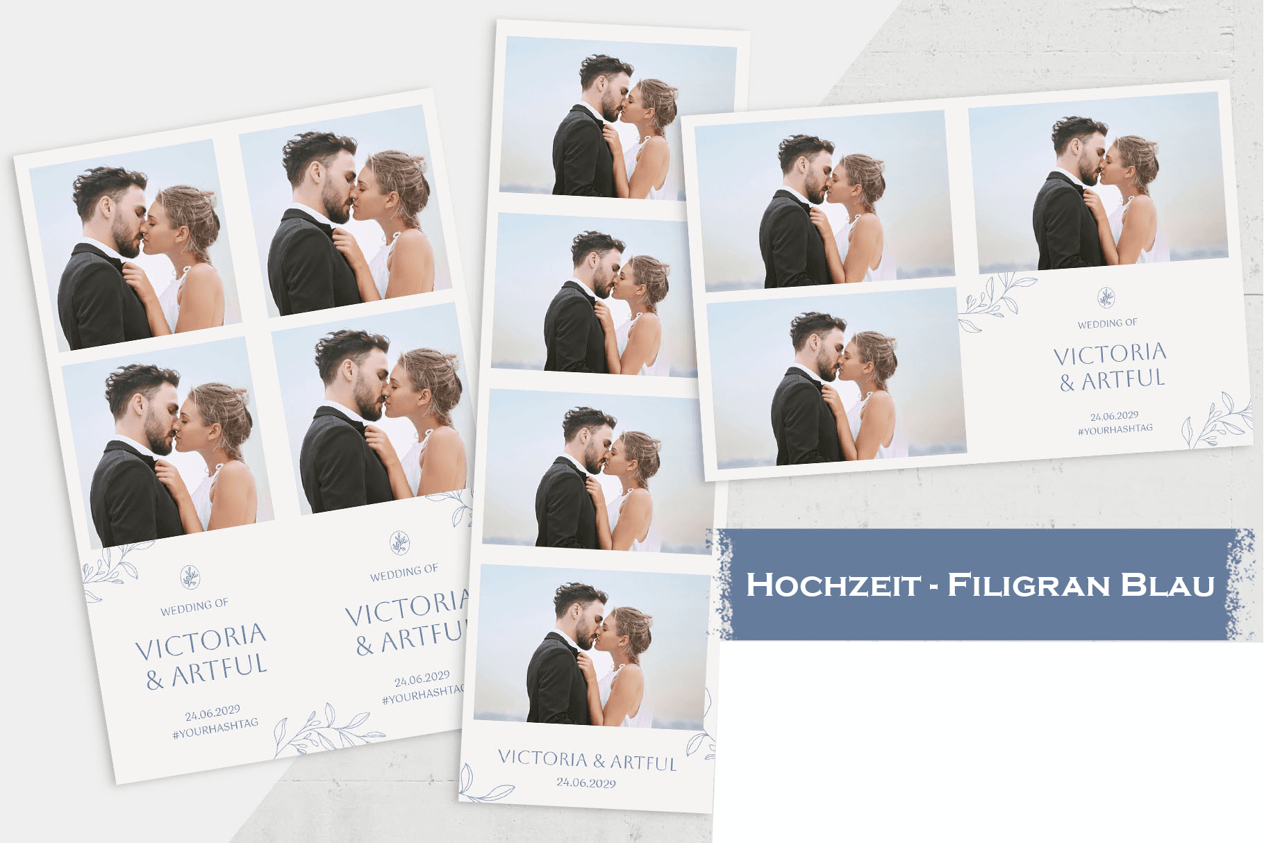Hochzeits-Layouts Beispiel 7