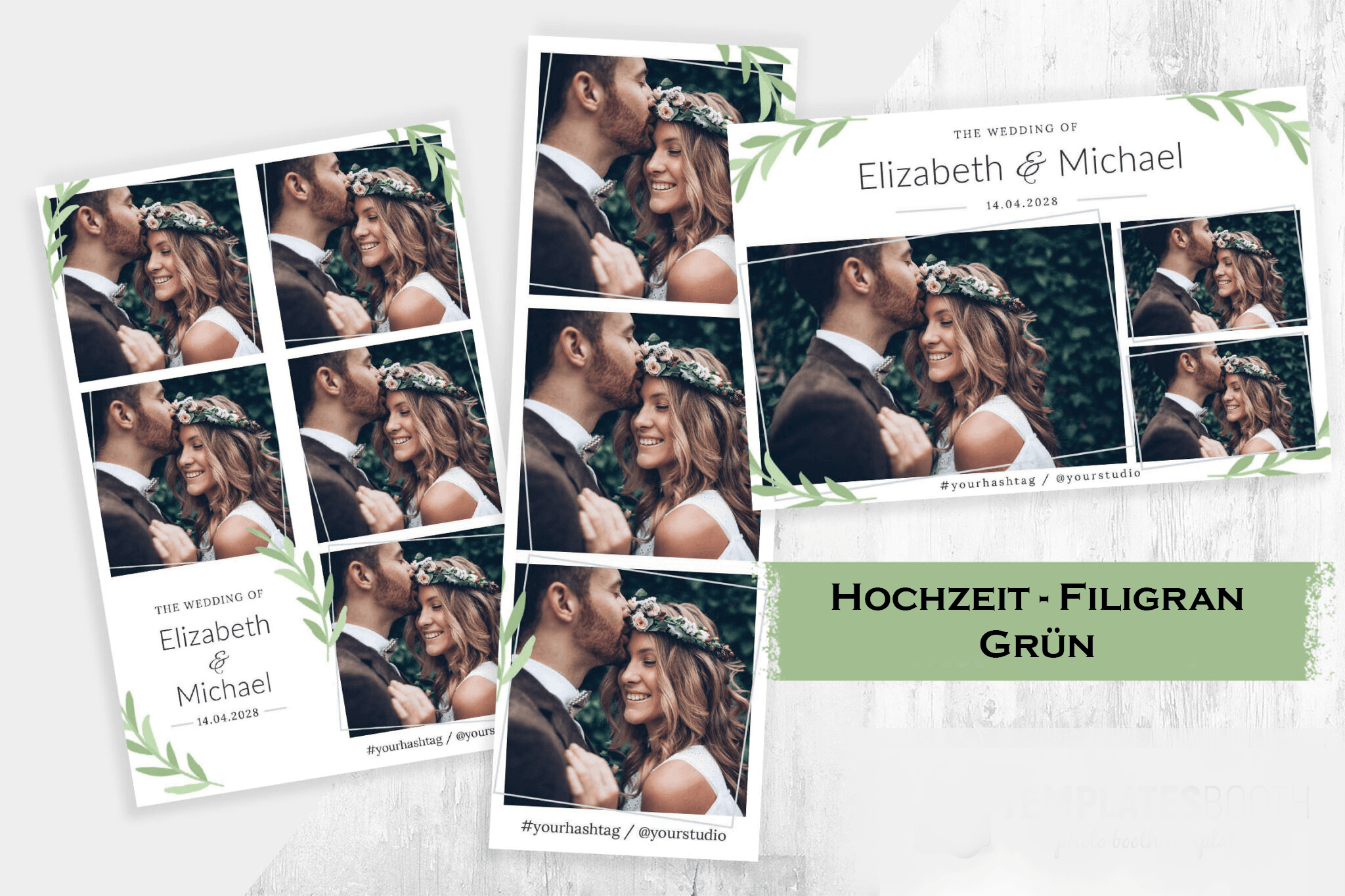 Hochzeits-Layouts Beispiel 8