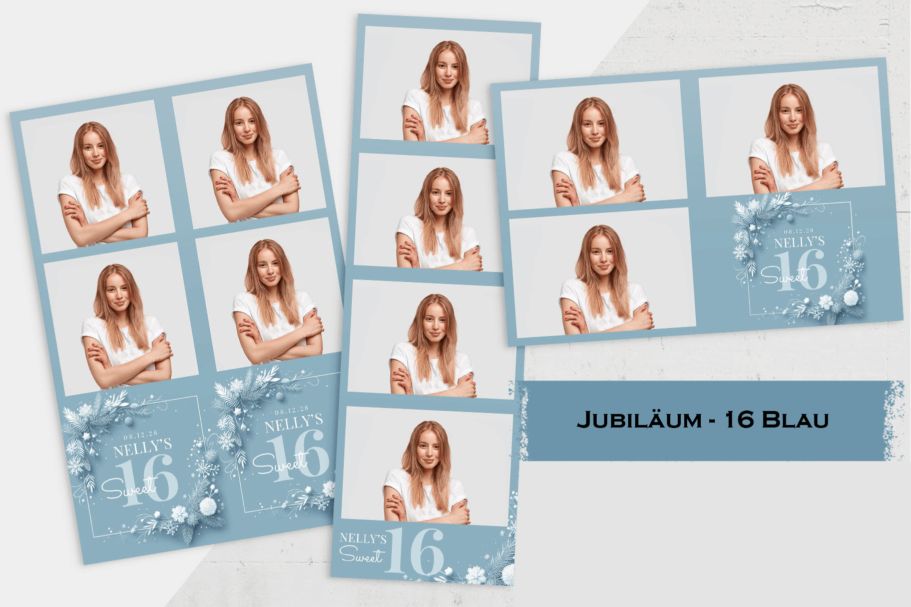 Jubiläums-Layouts Beispiel 1