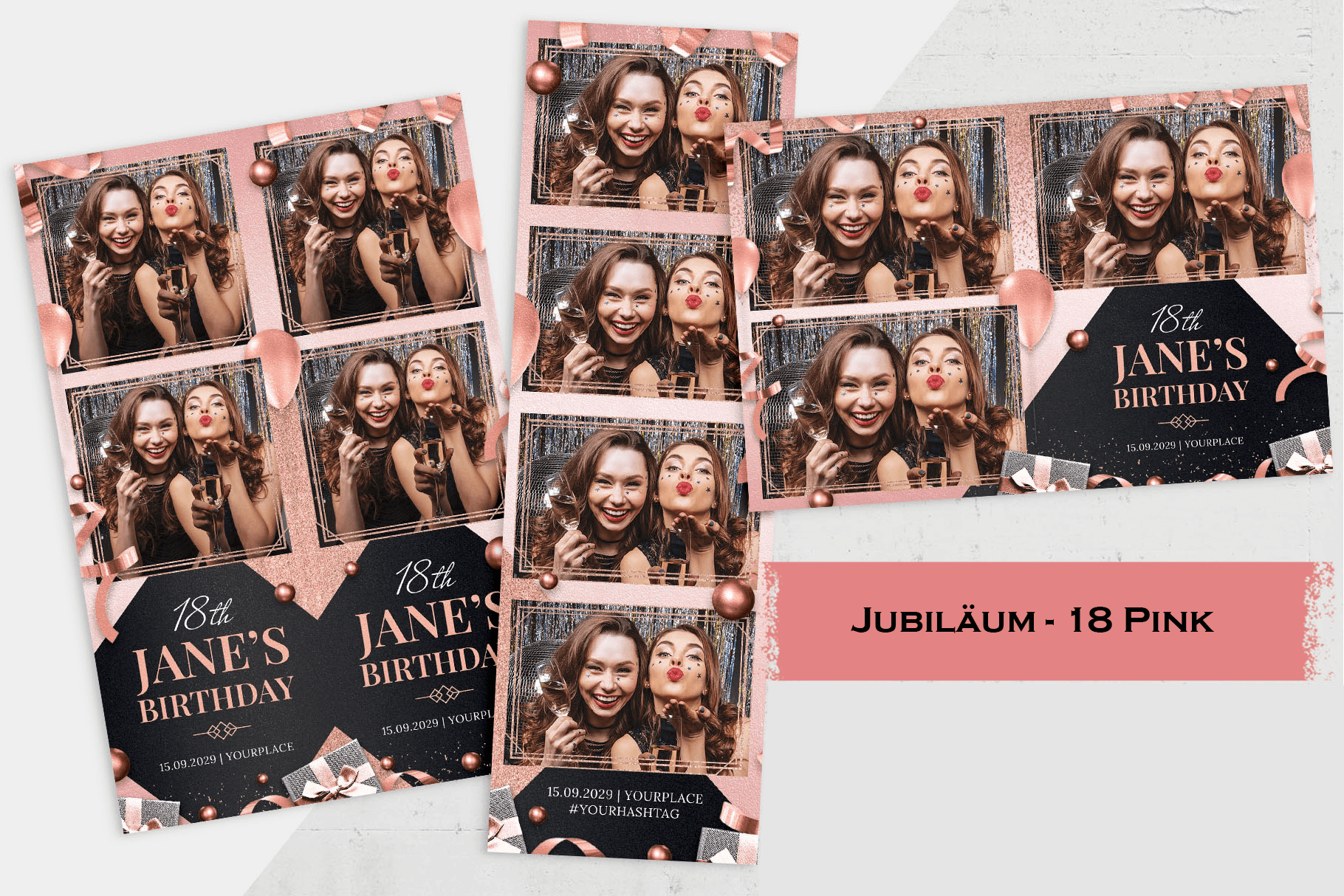Jubiläums-Layouts Beispiel 3