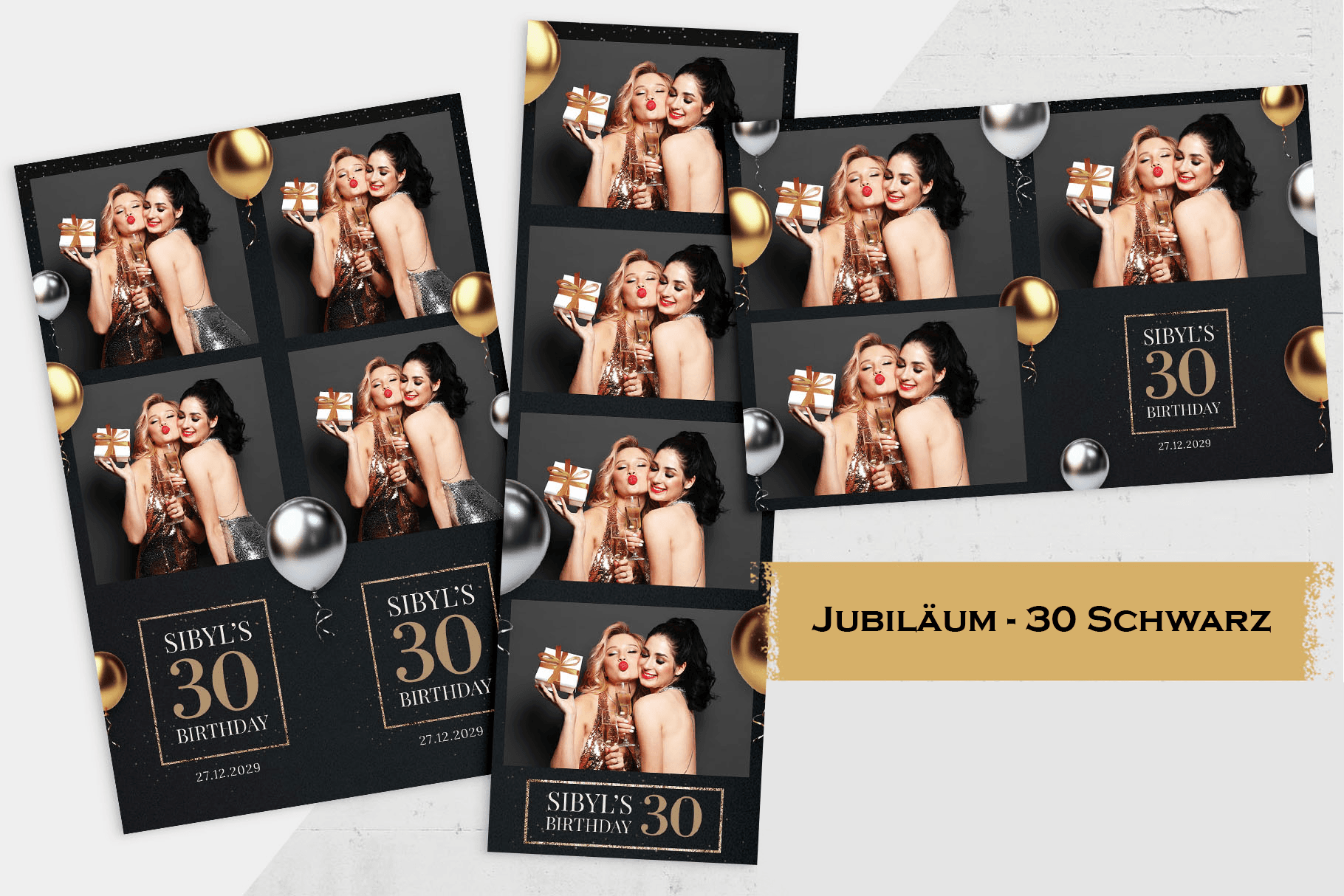 Jubiläums-Layouts Beispiel 5